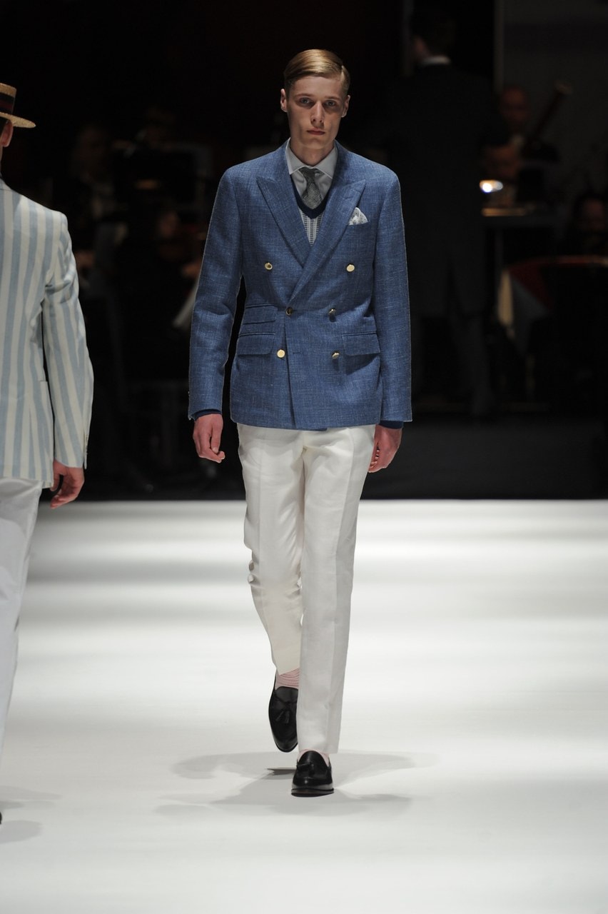 London Collections Men's Primavera/Estate 2014 Hackett